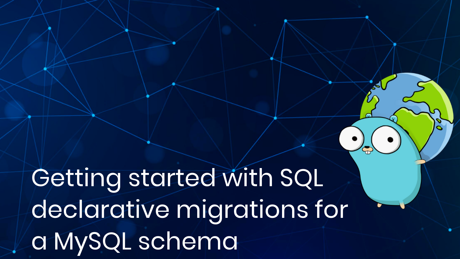 Getting started with SQL declarative migrations for a MySQL schema ...